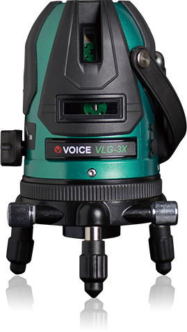 3ライングリーンレーザー VLG-3X – レーザー墨出し器専門店 VOICE
